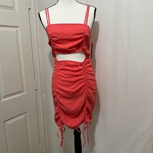 Wild Fable Sleeveless Bodycon dress size M color Vibrant Pink